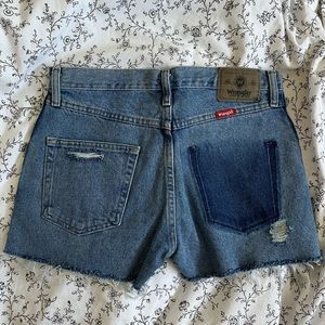 Vintage wrangler cut off shorts